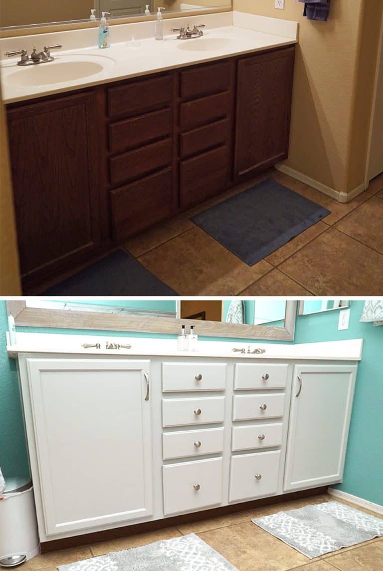 DIY Master Bathroom Makeover with Before and Afters, Hello Hayley