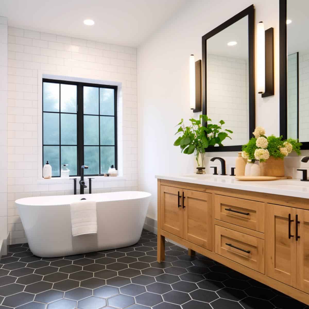 53 Farmhouse Bathroom Ideas for a Chic Upgrade in Your Home
