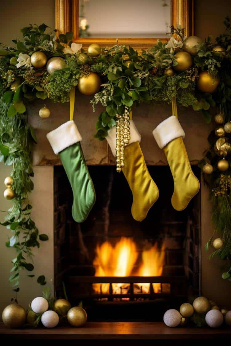 40+ Farmhouse Christmas Mantel Decor Ideas for a Merry Home