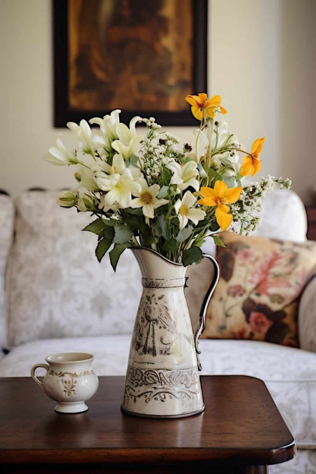 40 Rustic Farmhouse Coffee Table Decor Ideas