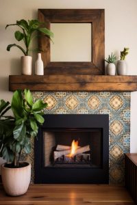 40 Charming Farmhouse Fireplace Tile Ideas You’ll Love