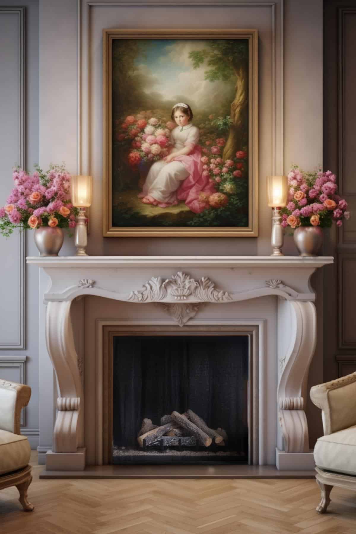 29 Gorgeous Spring Mantel Decorations To Welcome the Season