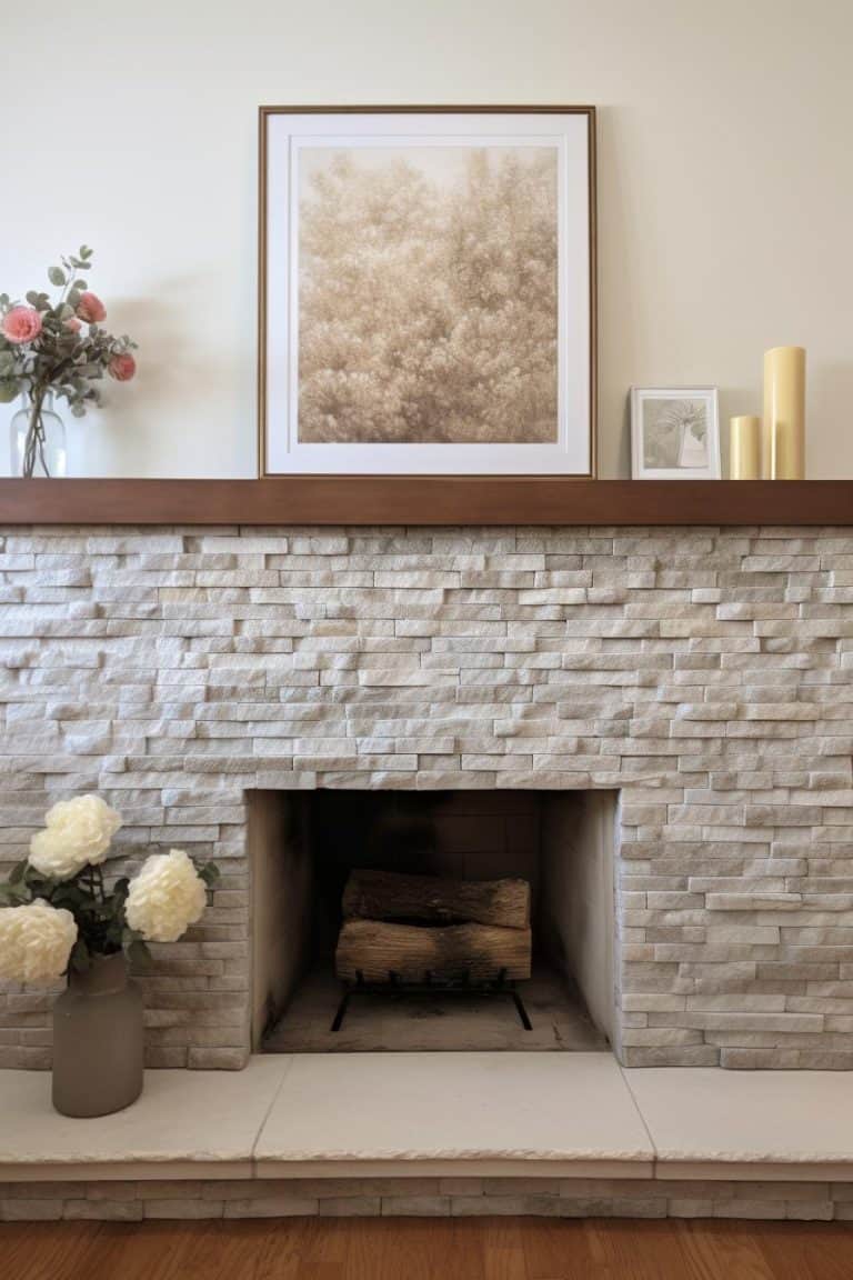 40 Beautiful White Brick Fireplace Ideas for a Bright Living Room
