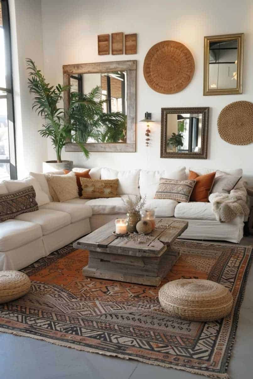 40+ Boho Living Room Ideas To Create a Dreamy Oasis
