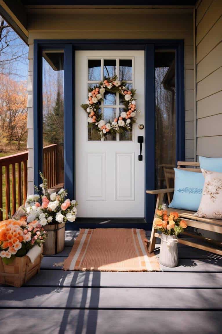 40+ Farmhouse Spring Porch Decor Ideas for Your Home