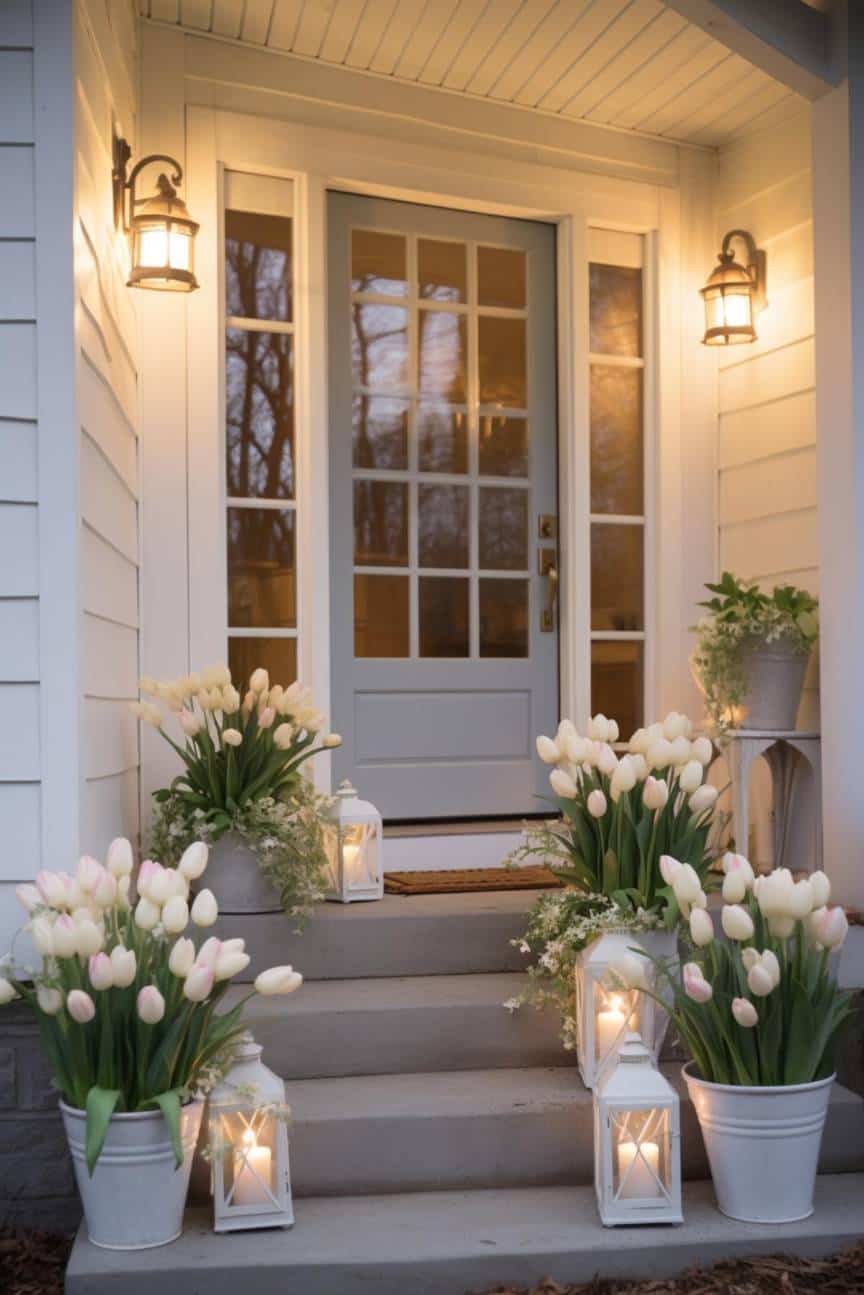 40+ Farmhouse Spring Porch Decor Ideas for Your Home