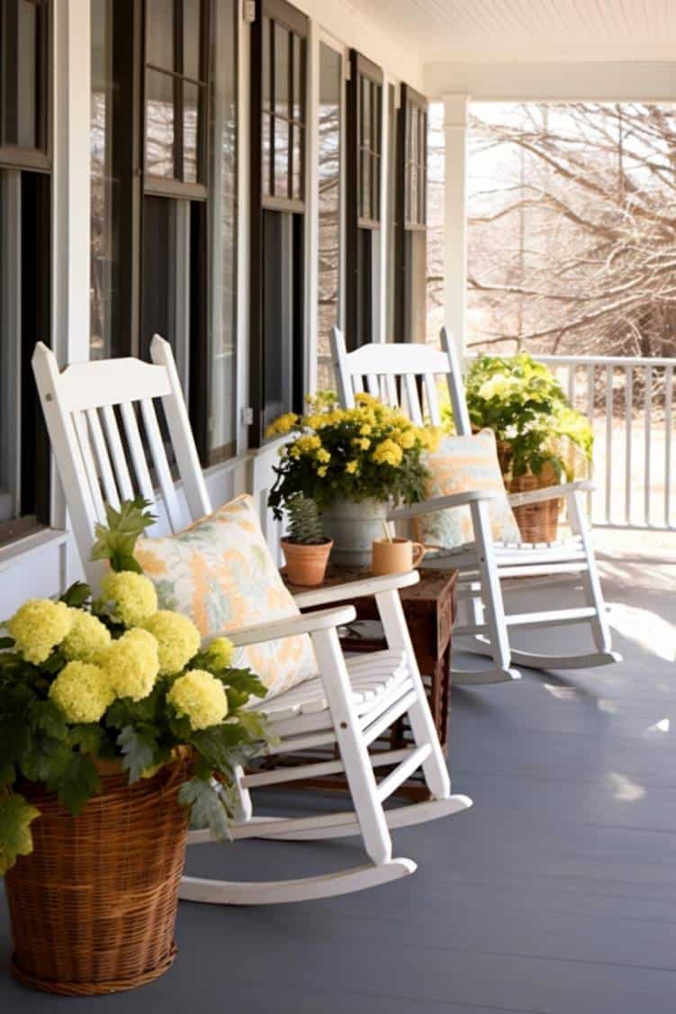 40+ Farmhouse Spring Porch Decor Ideas for Your Home