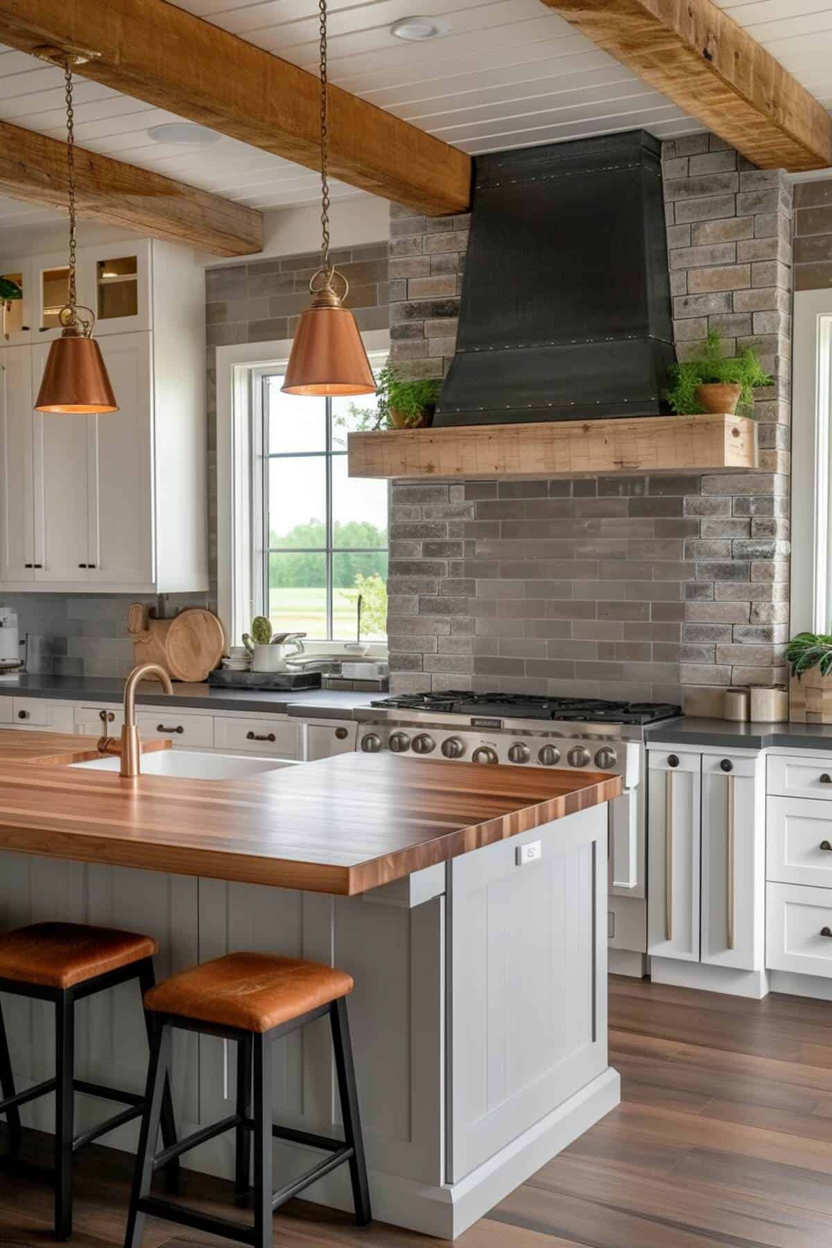 40 Rustic Farmhouse Kitchen Ideas That Look Chic and Charming 40 Rustic