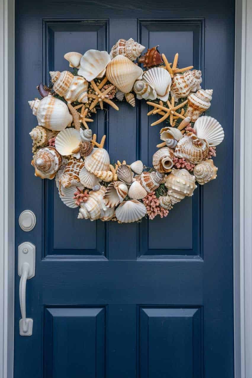 32 Gorgeous Summer Wreath Ideas To Brighten Up Front Doors