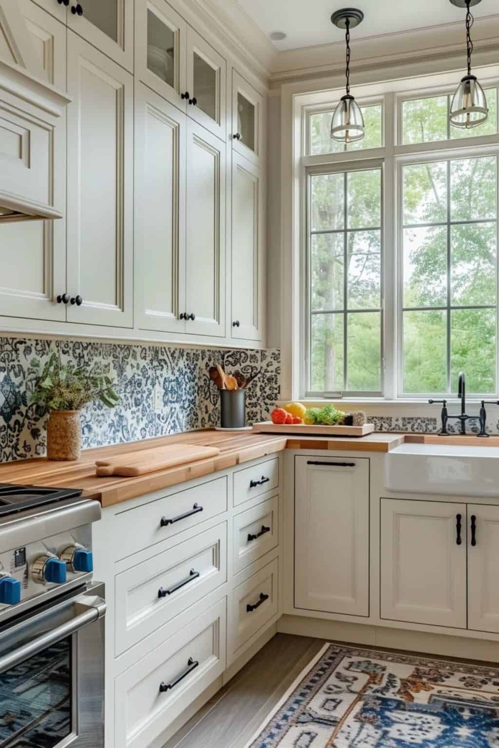 30+ Stunning White Cabinets With Black Hardware Ideas