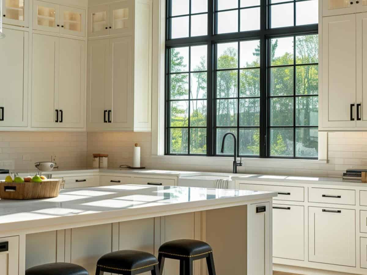 White Cabinets Black Hardware 18 Gorgeous White Kitchens With Black