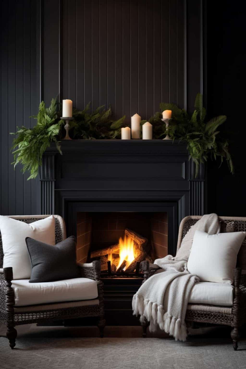 40+ Black Shiplap Fireplace Ideas That Blend Warmth and Style