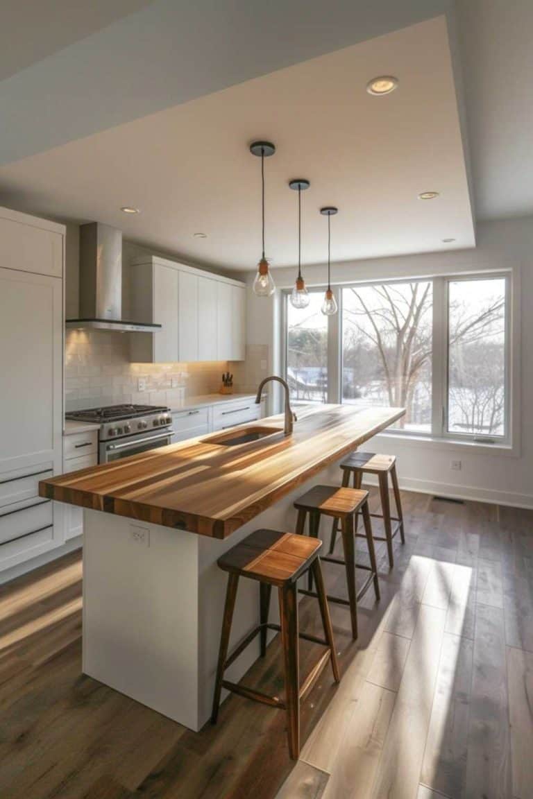 Curated visual reference: Gallery Detail: 36 Butcher Block Island Ideas From Rustic To Modern