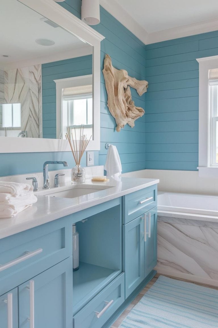 Coastal Color Bathrooms