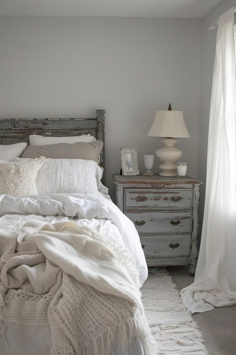 35 Gray Farmhouse Bedroom Ideas for Your Cozy Retreat