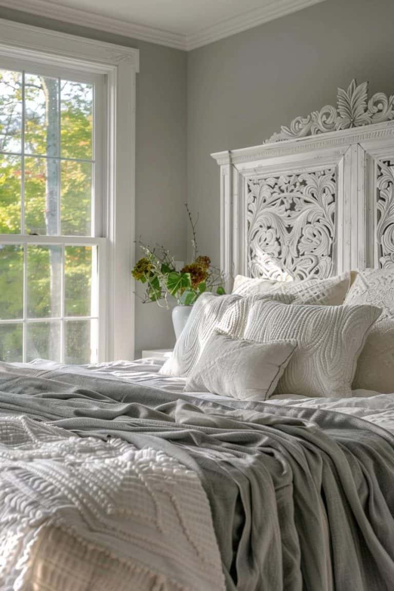 35 Gray Farmhouse Bedroom Ideas for Your Cozy Retreat