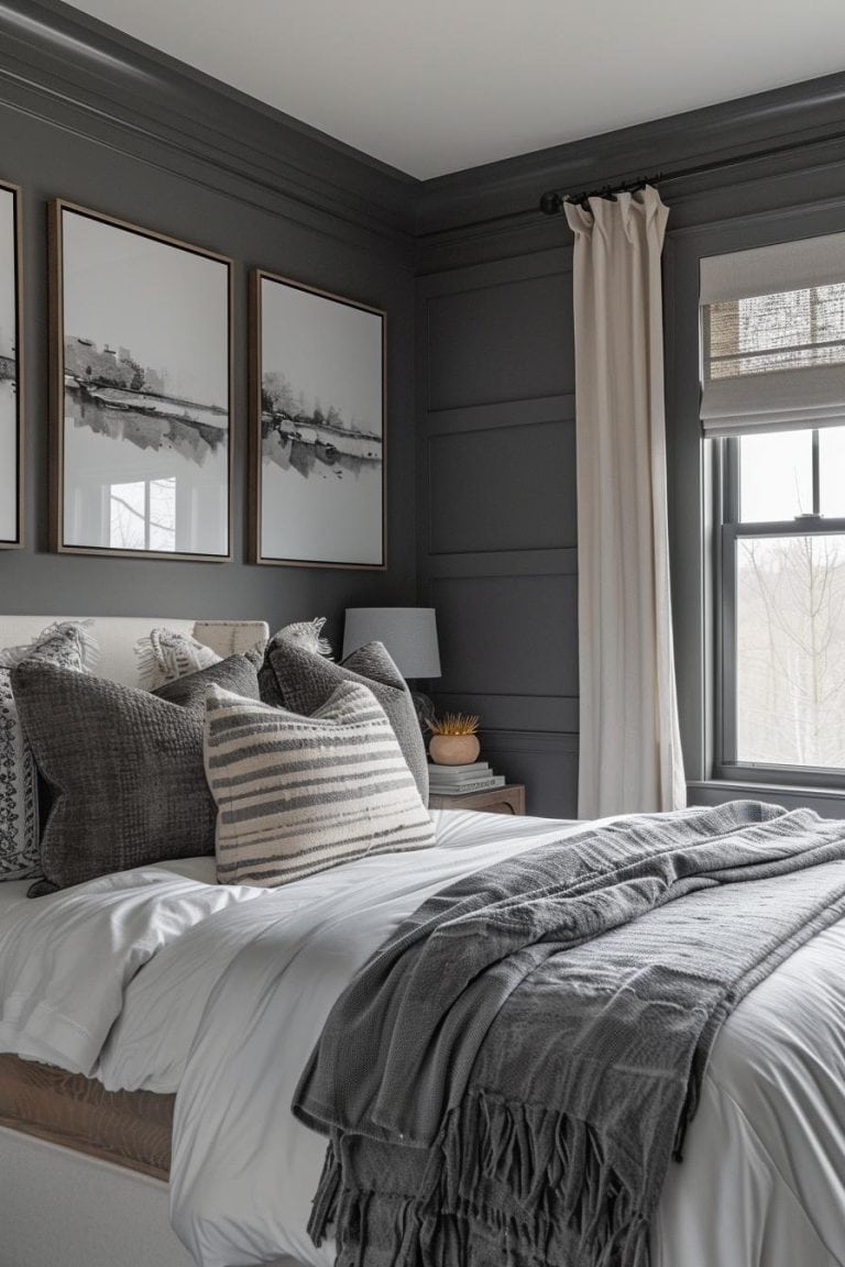 35 Gray Farmhouse Bedroom Ideas for Your Cozy Retreat