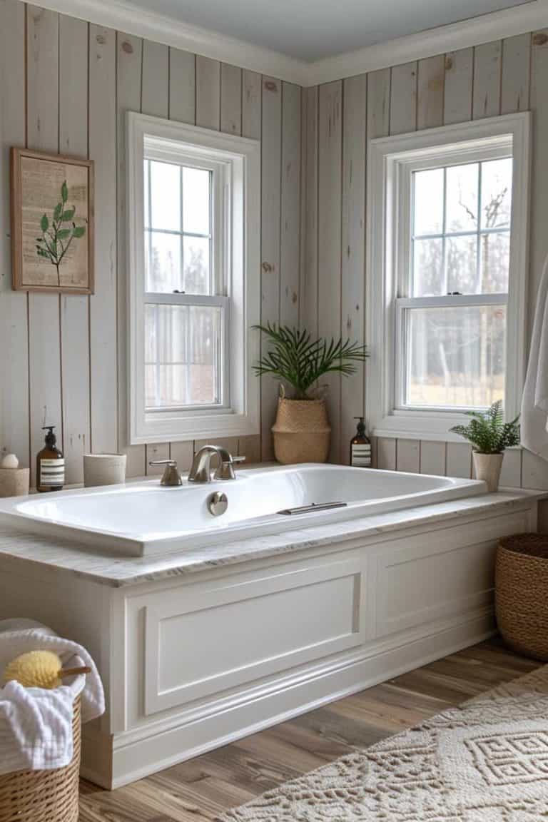 40 Shiplap Bathroom Ideas To Add Charm to Your Space