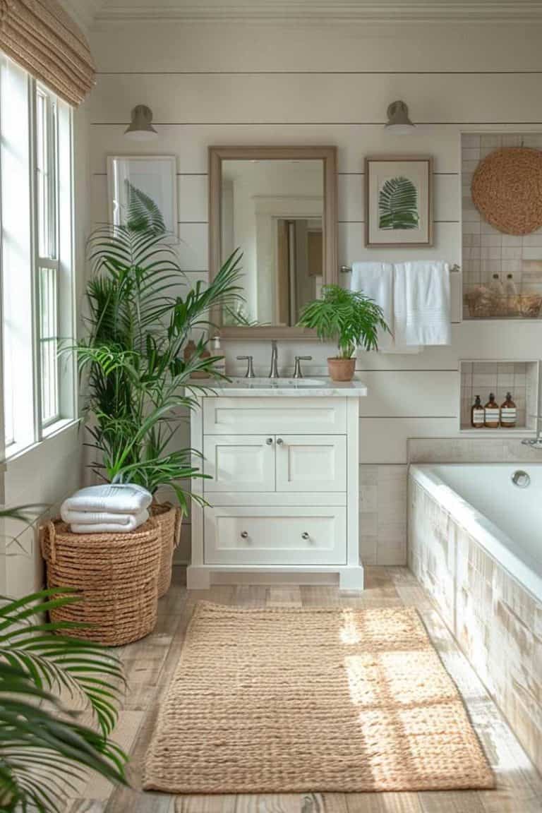 40 Shiplap Bathroom Ideas To Add Charm to Your Space