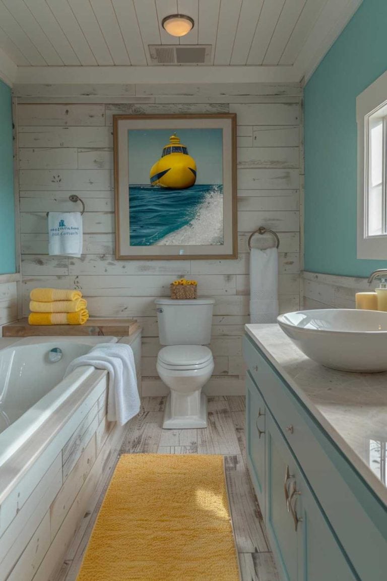 40 Shiplap Bathroom Ideas To Add Charm to Your Space