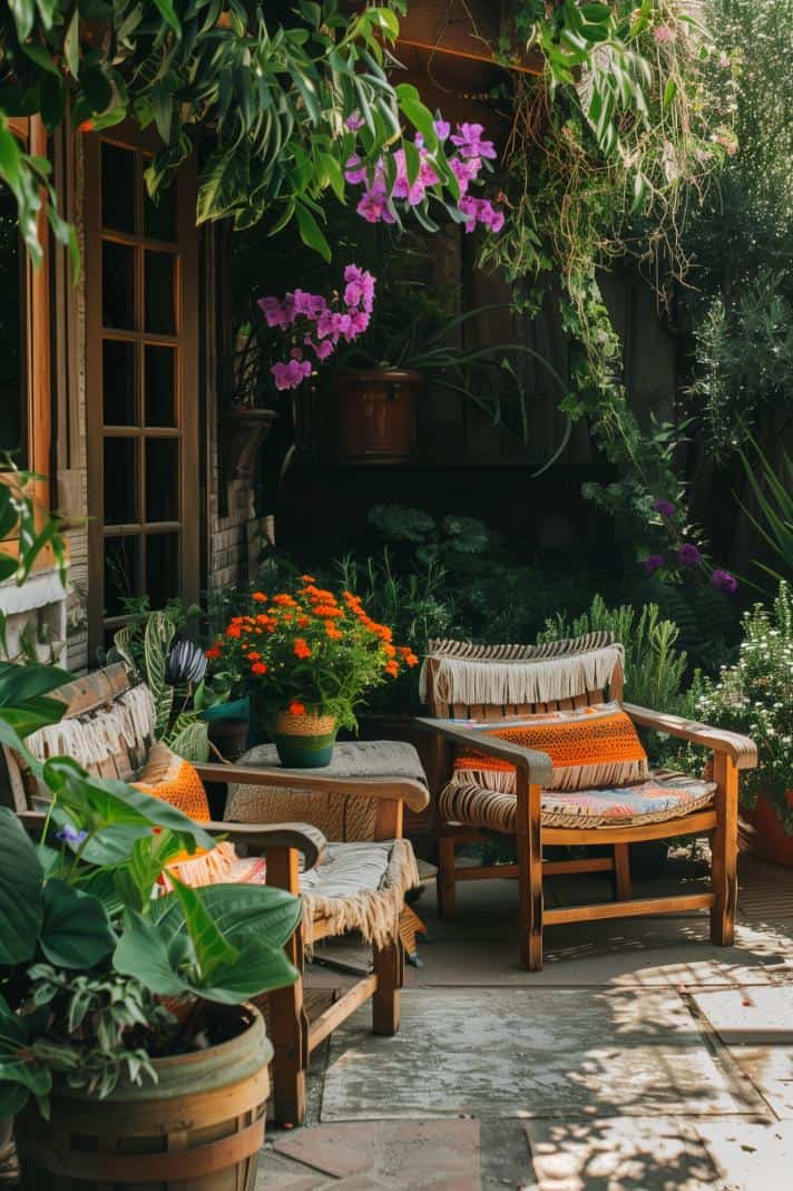 40 Boho Garden Ideas To Create Your Own Bohemian Paradise