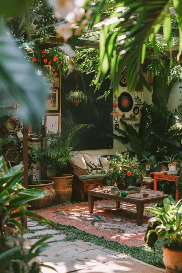 40 Boho Garden Ideas To Create Your Own Bohemian Paradise