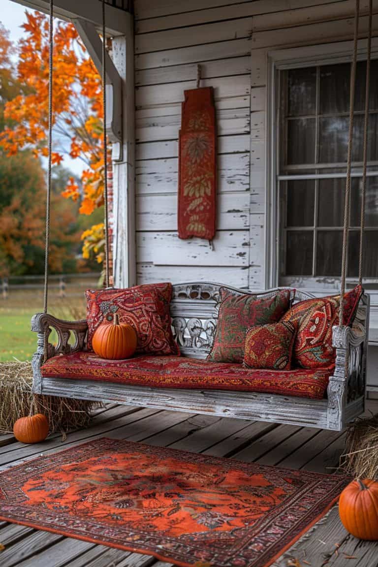 45 Fall Porch Decor Ideas To Liven Up Your Home Entrance