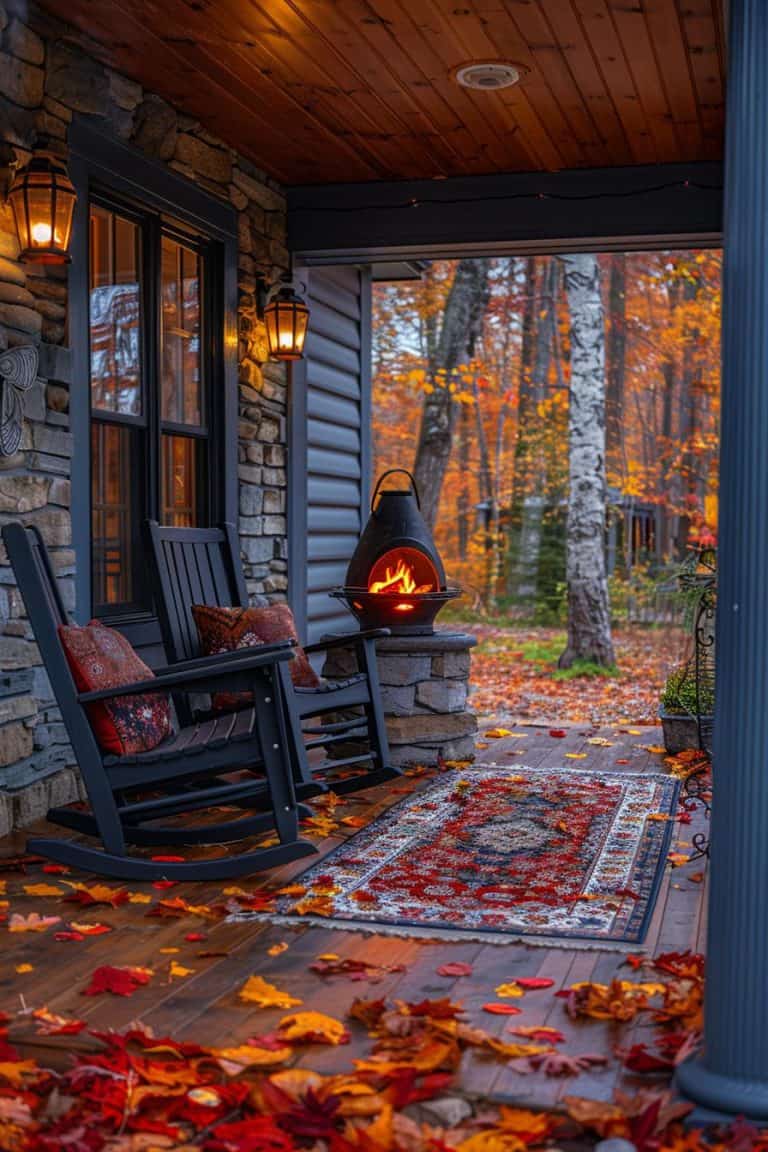 45 Fall Porch Decor Ideas To Liven Up Your Home Entrance