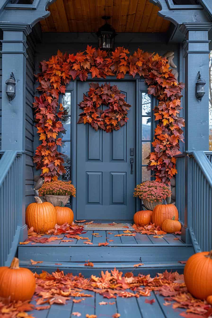 45 Fall Porch Decor Ideas To Liven Up Your Home Entrance