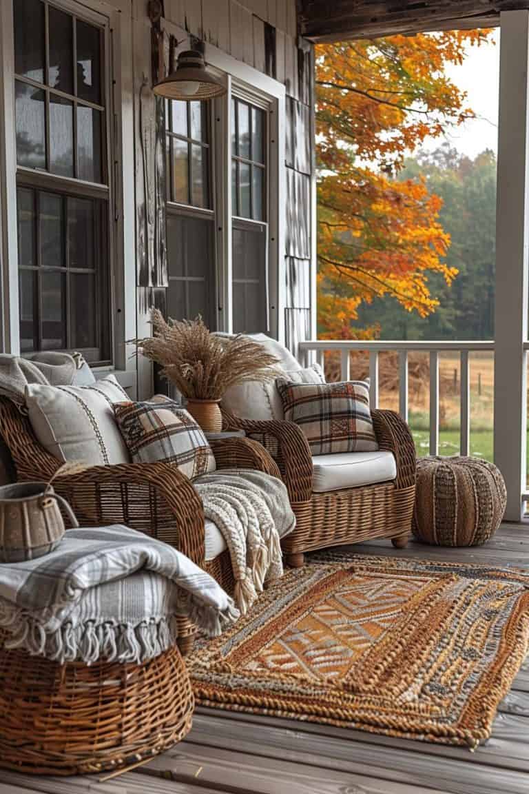 45 Fall Porch Decor Ideas To Liven Up Your Home Entrance