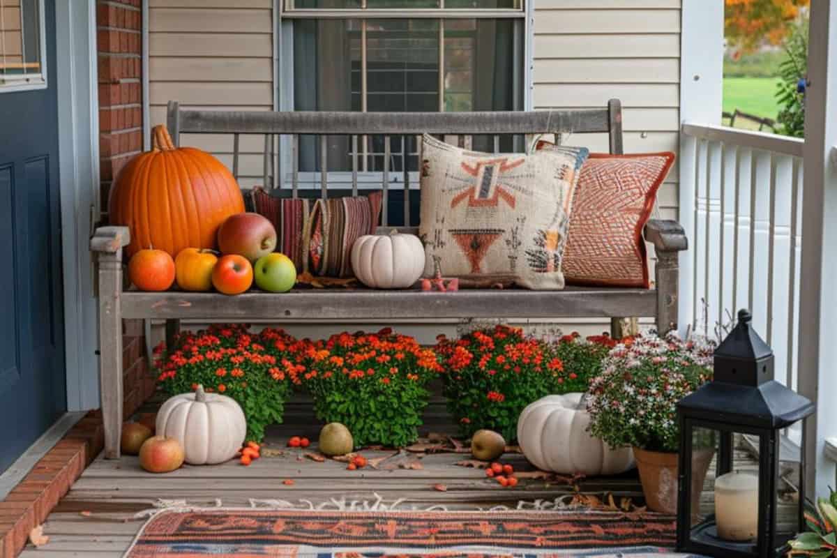 45 Fall Porch Decor Ideas To Liven Up Your Home Entrance