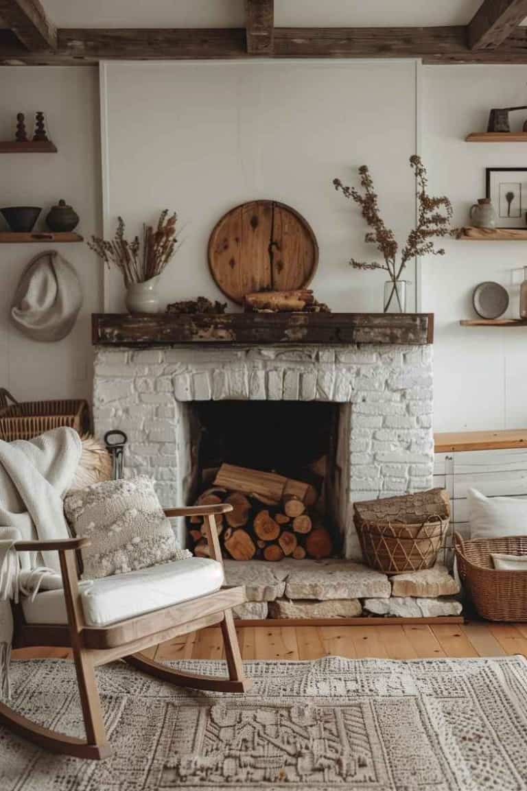 40 Farmhouse Fireplace Ideas for a Charming Home Hearth