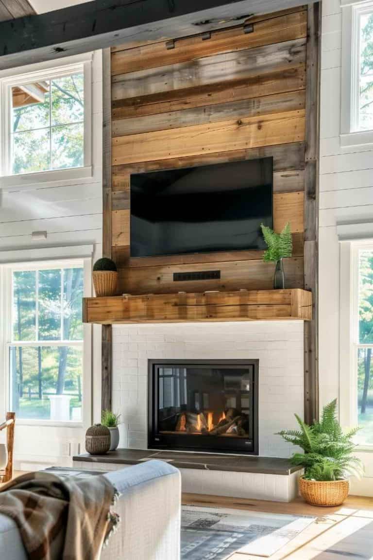 40 Farmhouse Fireplace Ideas for a Charming Home Hearth