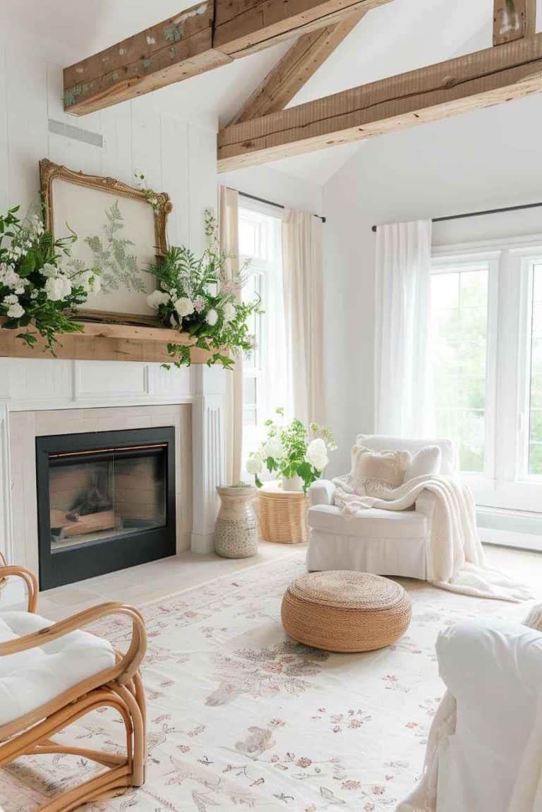 40 Farmhouse Fireplace Ideas for a Charming Home Hearth