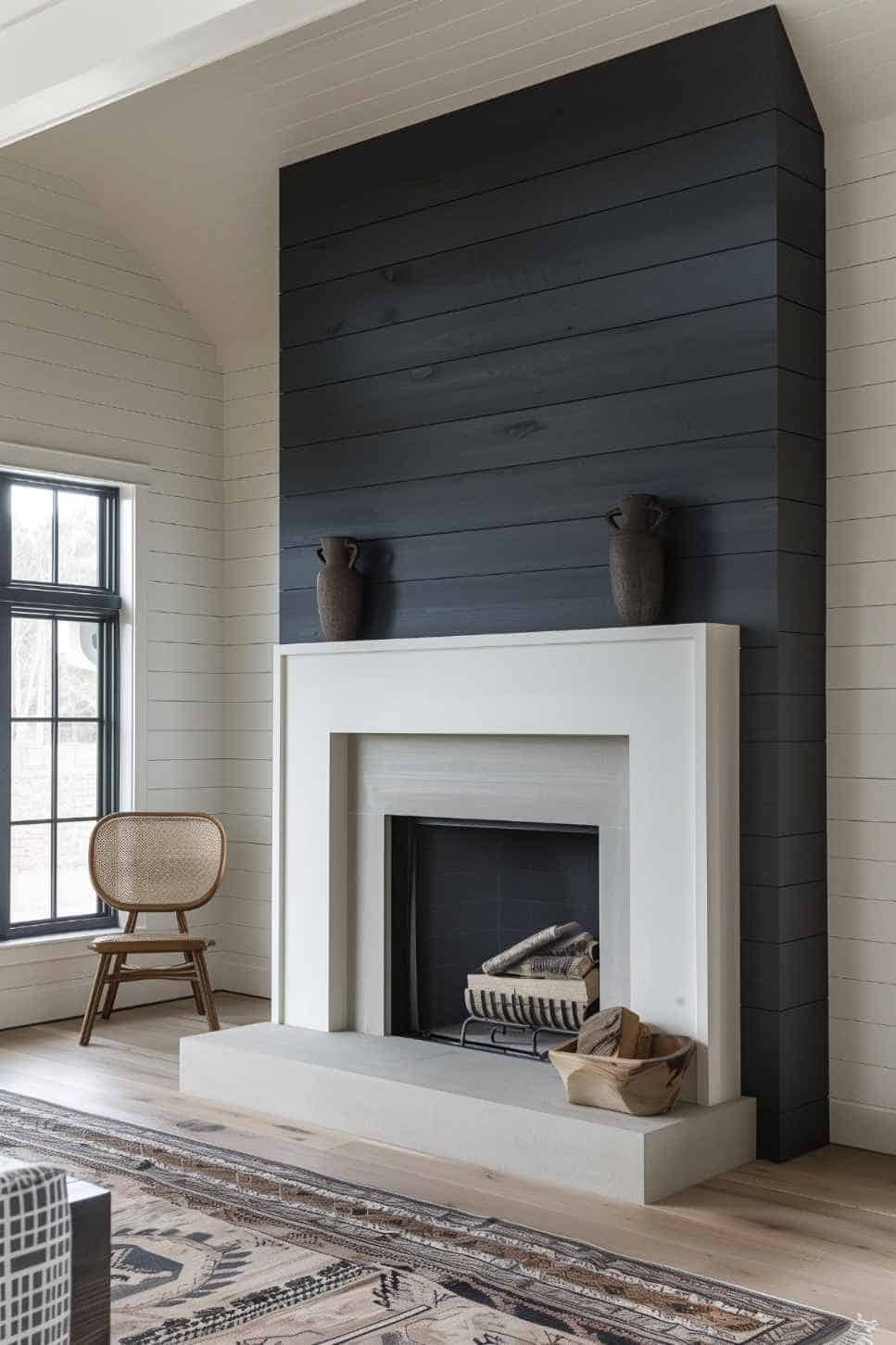 Modern Farmhouse Fireplace Ideas Copy