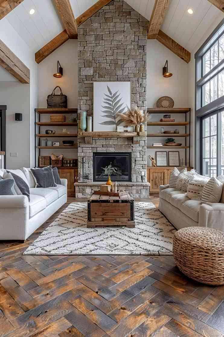 35 Fireplace Accent Wall Ideas for a Cozy Home Touch
