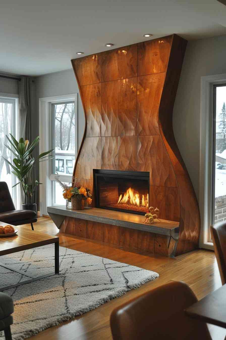 35 Fireplace Accent Wall Ideas for a Cozy Home Touch