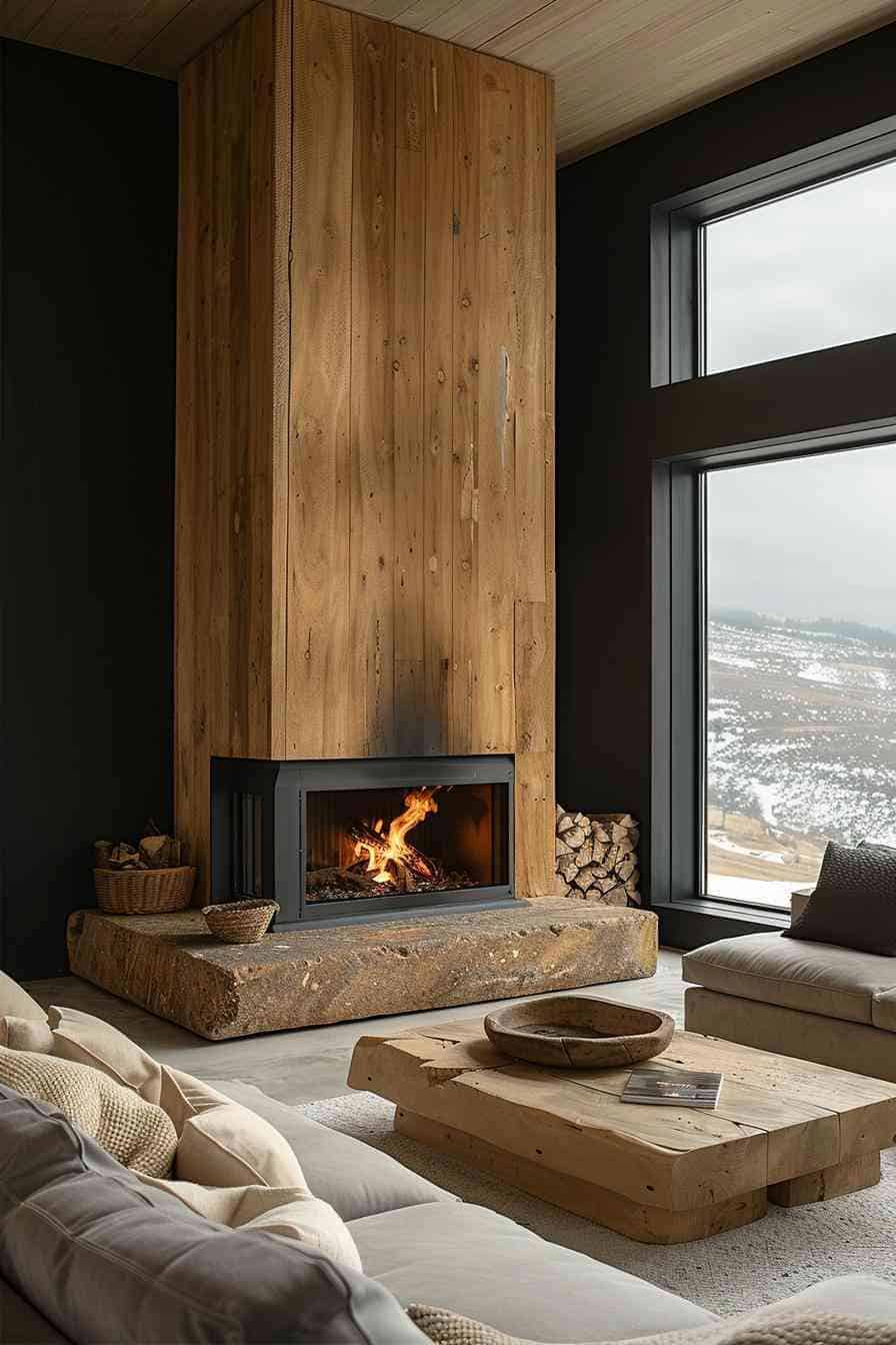 35 Fireplace Accent Wall Ideas for a Cozy Home Touch
