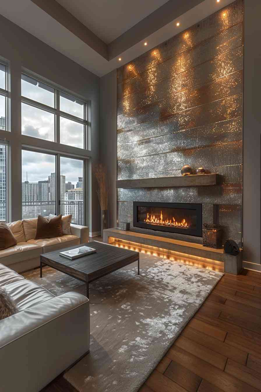 35 Fireplace Accent Wall Ideas for a Cozy Home Touch
