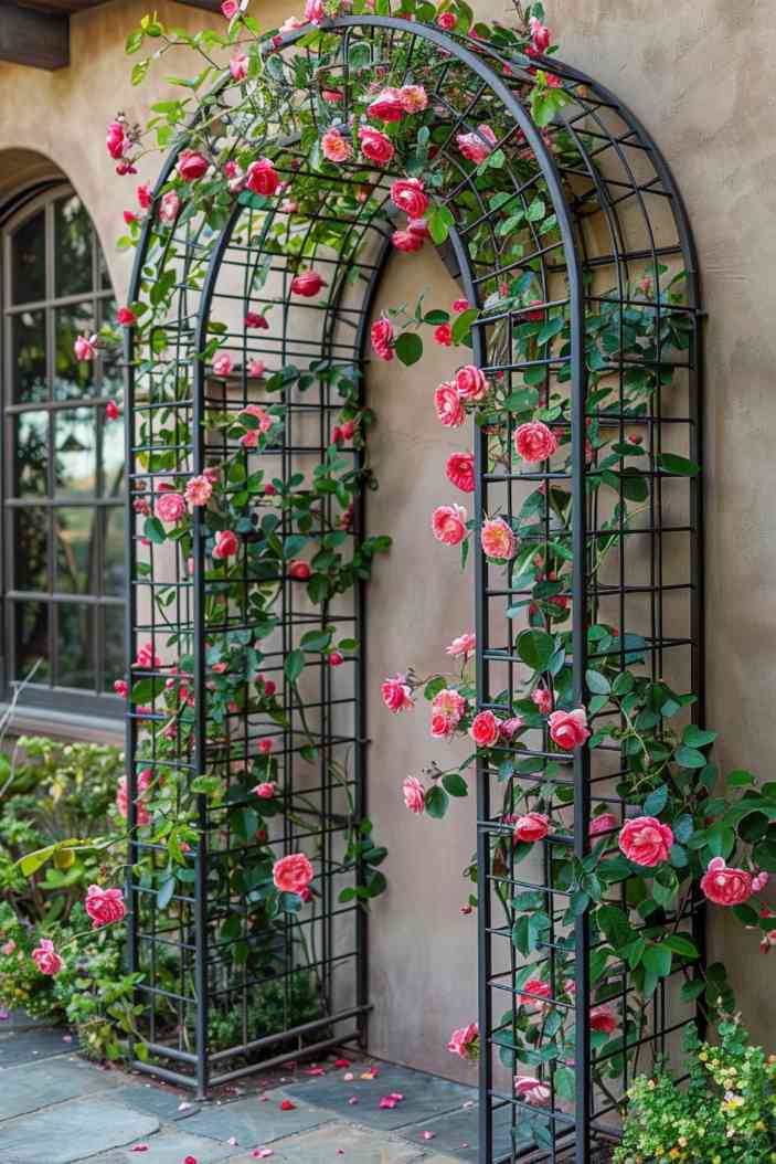 40 Unique Garden Trellis Ideas To Display Your Climbing Plants