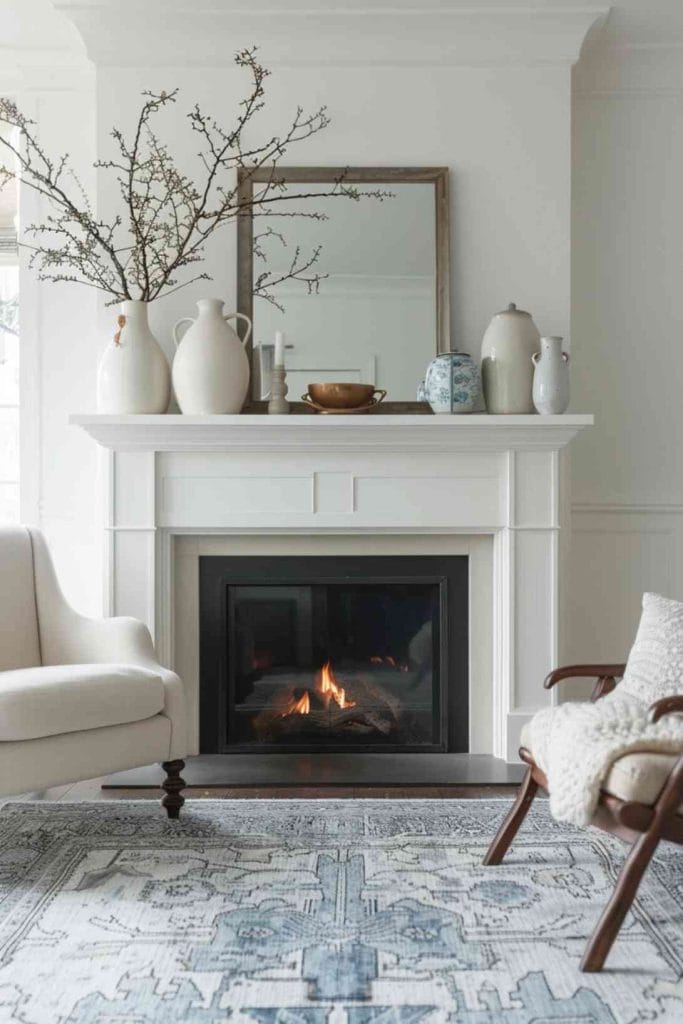 Contemporary Fireplace Mantel Contemporary Fireplace Mantel