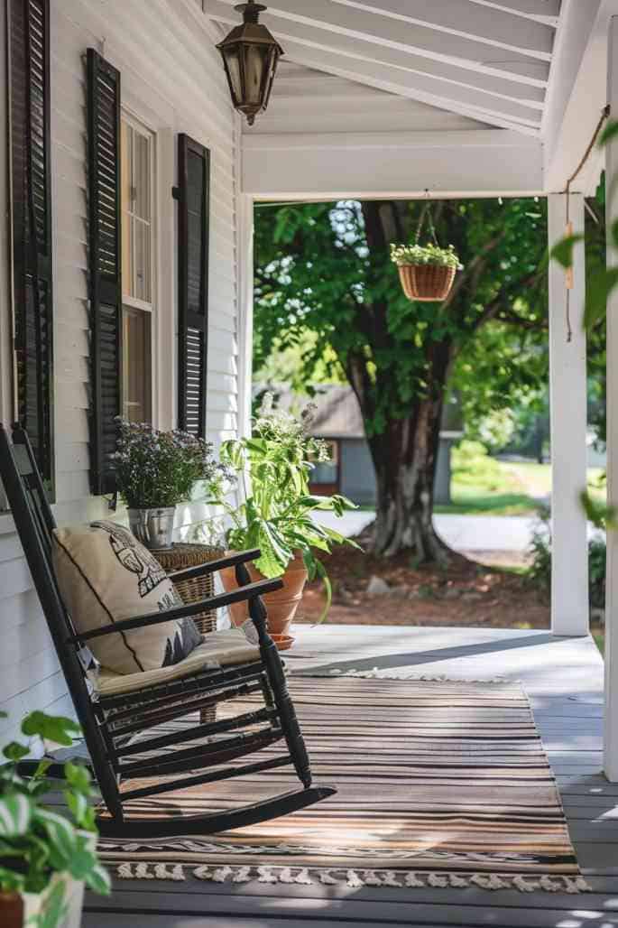 45 Small Front Porch Decor Ideas To Maximize Your Curb Appeal