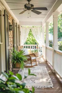 45 Small Front Porch Decor Ideas To Maximize Your Curb Appeal