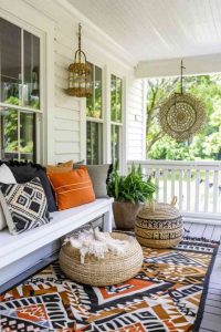45 Small Front Porch Decor Ideas To Maximize Your Curb Appeal