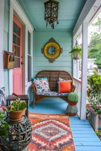 45 Small Front Porch Decor Ideas To Maximize Your Curb Appeal