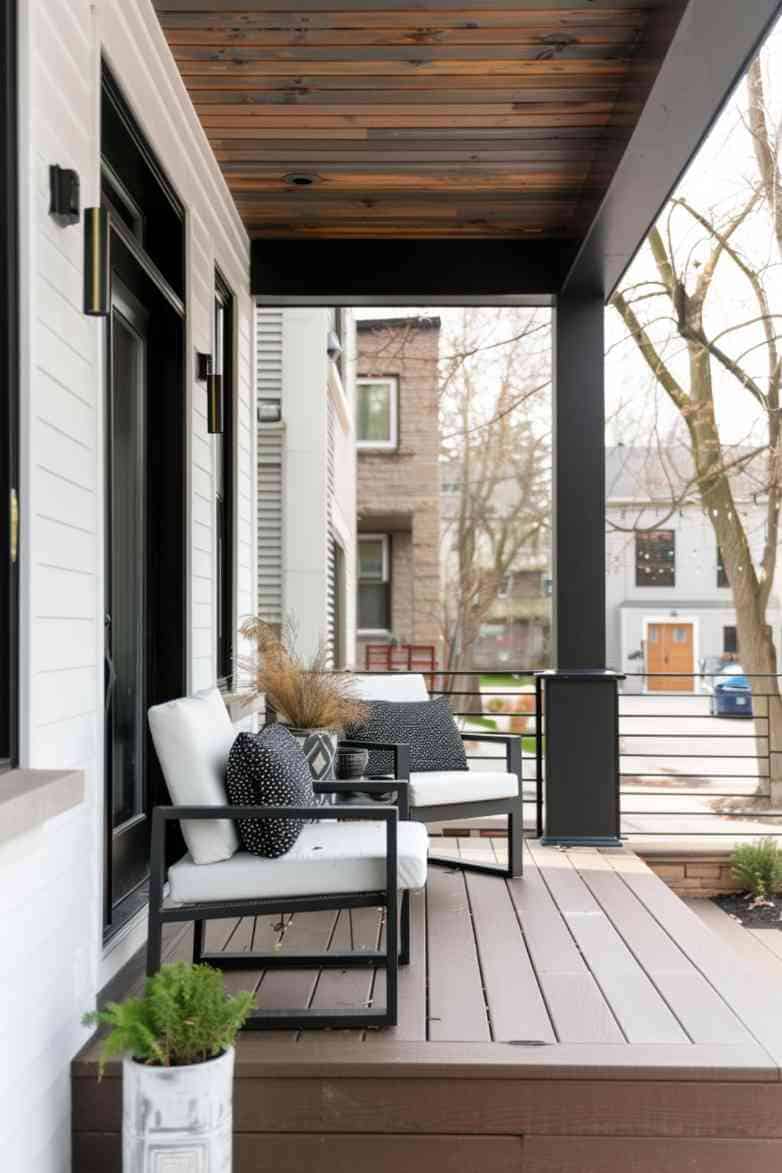 45 Small Front Porch Decor Ideas To Maximize Your Curb Appeal