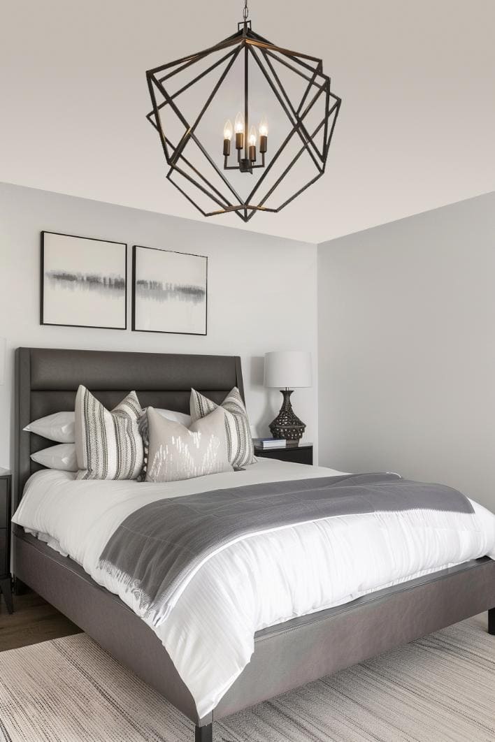 44 Bedroom Chandelier Ideas: Elevating Your Sleep Sanctuary