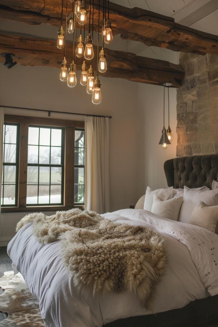 44 Bedroom Chandelier Ideas: Elevating Your Sleep Sanctuary