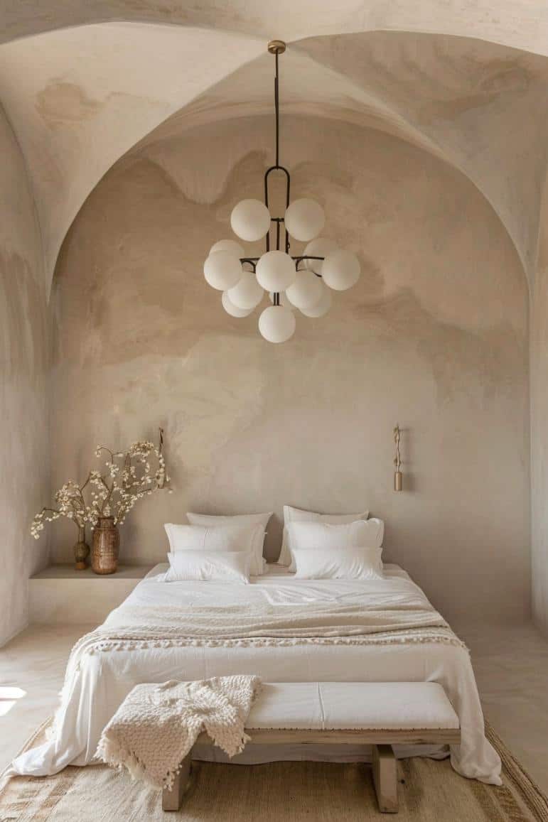 44 Bedroom Chandelier Ideas: Elevating Your Sleep Sanctuary