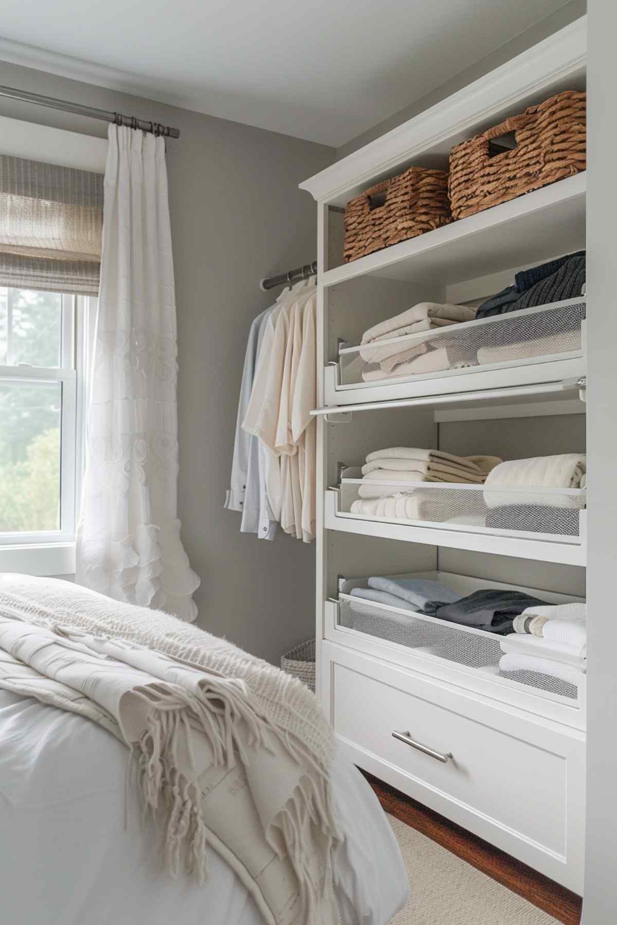 30 Bedroom Storage Ideas: Say Goodbye to Cluttered Chaos!